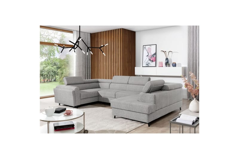 Hjørnesofa Eltap Escada 336x200x92 cm, Palacio 06, Højre
