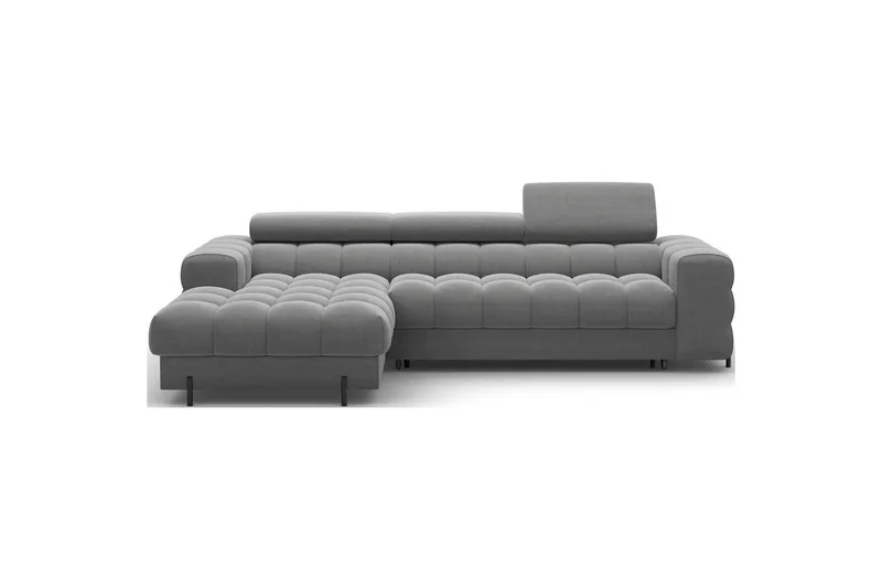 Hjørnesofa Eltap Felro 285x181x93 cm, Sola 06, Mørkegrå, Venstre