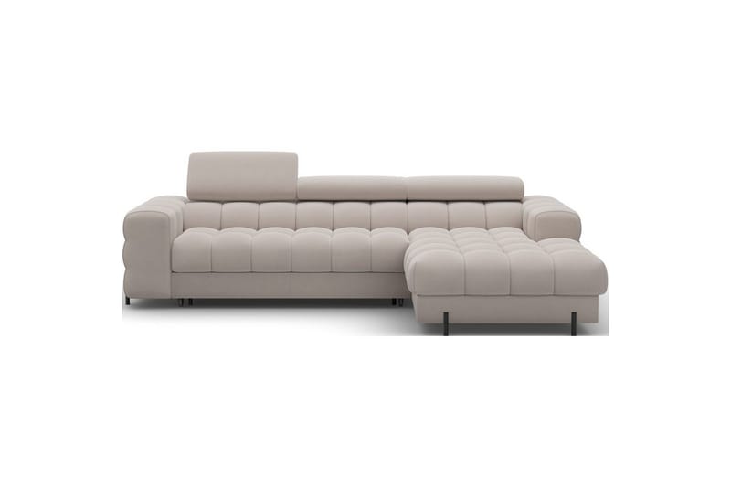 Hjørnesofa Eltap Felro 285x181x93 cm, Sola 18, Beige, Højre