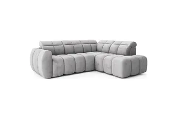 Hjørnesofa Eltap Flconn 258x208x107 cm - Paolli 04, Grå, Højre - Møbler - Sofaer - Sovesofaer