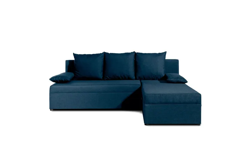 Hjørnesofa Eltap Gino 201x143x90 cm, Nube 40, Blå