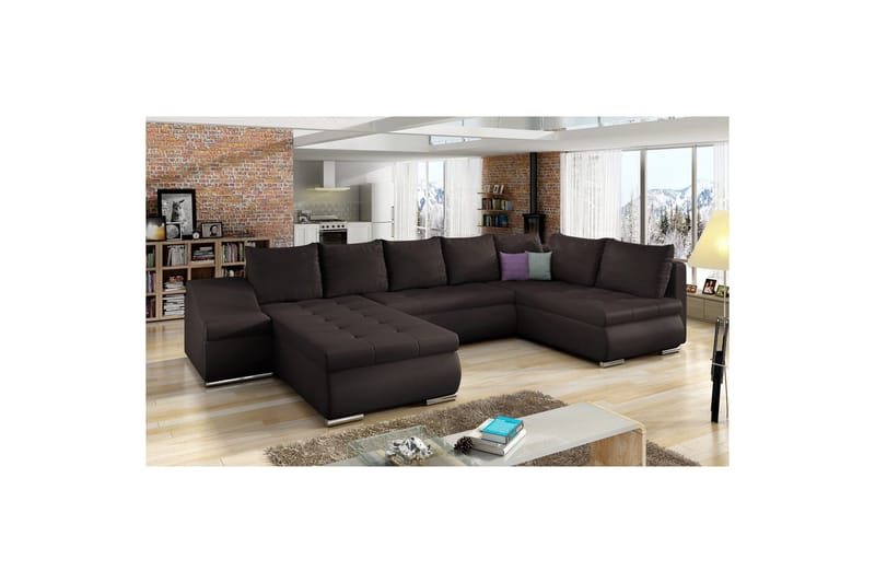Hjørnesofa Eltap Giovanni 351x82x190 cm - Soft 66, Venstre - Møbler - Sofaer - Sovesofaer