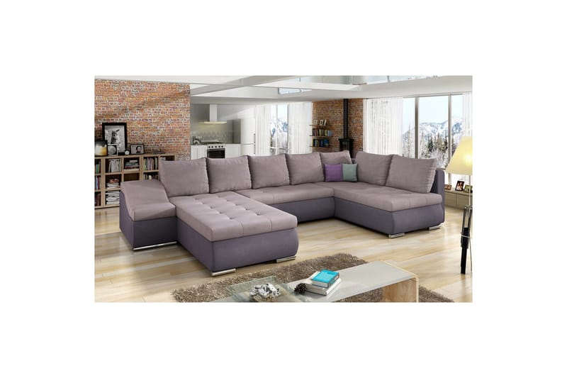 Hjørnesofa Eltap Giovanni 351x82x190 cm, Soro 61, Soro 65, Venstre
