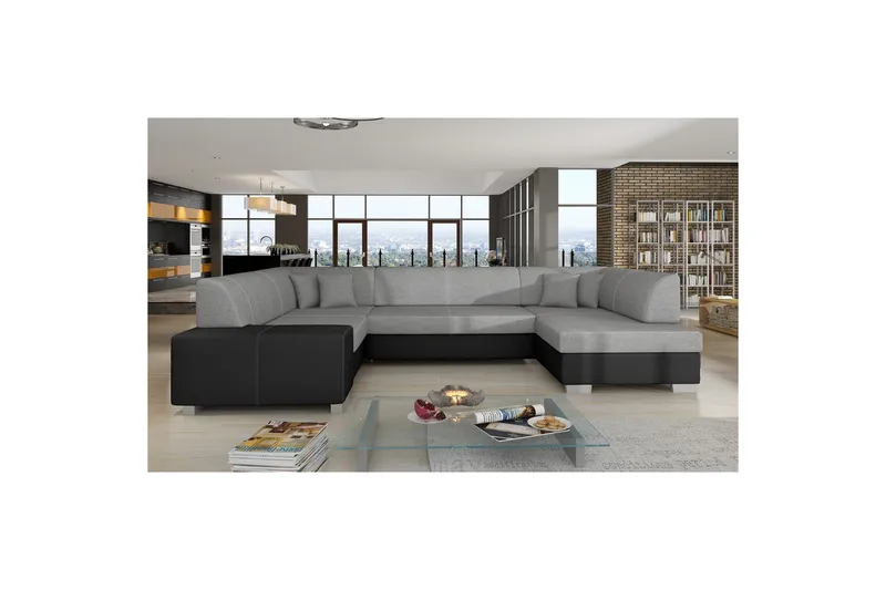 Hjørnesofa Eltap Isloren 322x204x72 cm - Sawana 21, Soft 11, Højre - Møbler - Sofaer - Sovesofaer