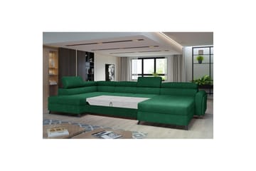 Hjørnesofa Eltap Josette 360x200x92 cm - Kronos 19, Mørkegrøn, Venstre - Møbler - Sofaer - Sovesofaer