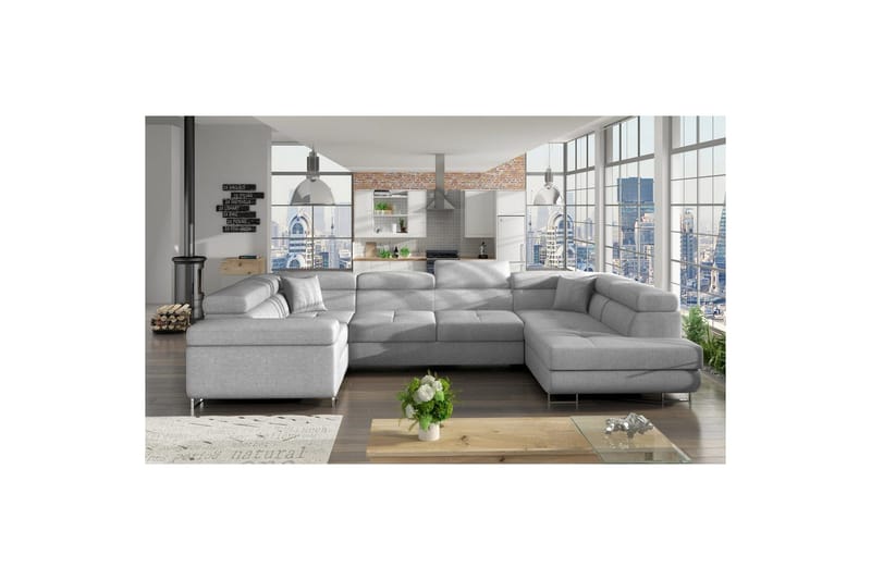 Hjørnesofa Eltap Letto 340x202x90 cm, Sawana 21, Højre