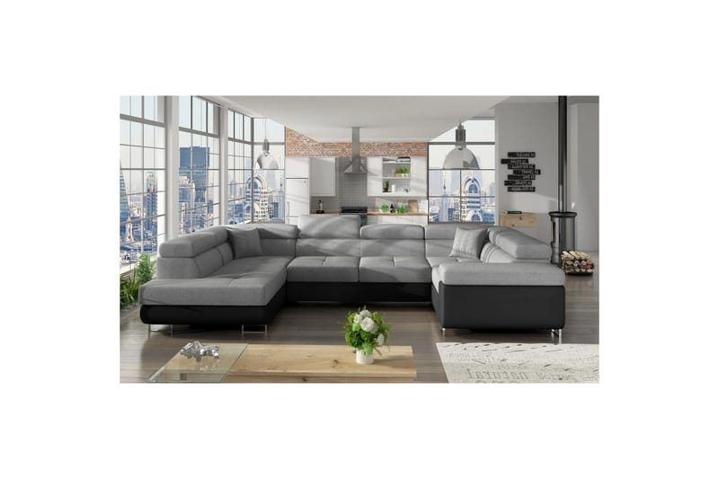 Hjørnesofa Eltap Letto 340x202x90 cm, Sawana 21, Soft 11, Venstre