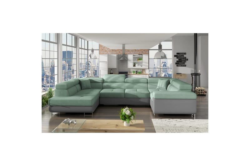 Hjørnesofa Eltap Letto 340x202x90 cm, Soro 34, Soft 29, Venstre