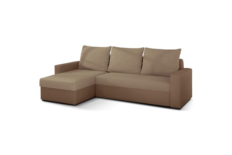 Hjørnesofa Eltap Livio 237x150x72 cm, Alova 07, Alova 66, Beige