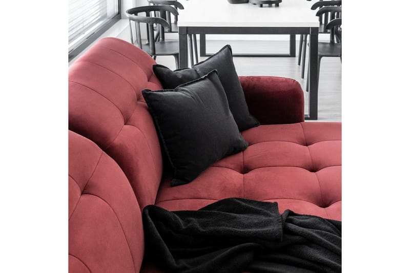 Hjørnesofa Eltap Lorelle 225x160x105 cm - Grande 81, Grå, Højre - Møbler - Sofaer - Sovesofaer