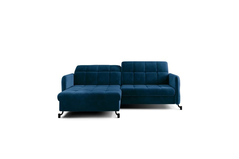 Hjørnesofa Eltap Lorelle 225x160x105 cm - Kronos 09, Mørkeblå, Venstre - Møbler - Sofaer - Sovesofaer