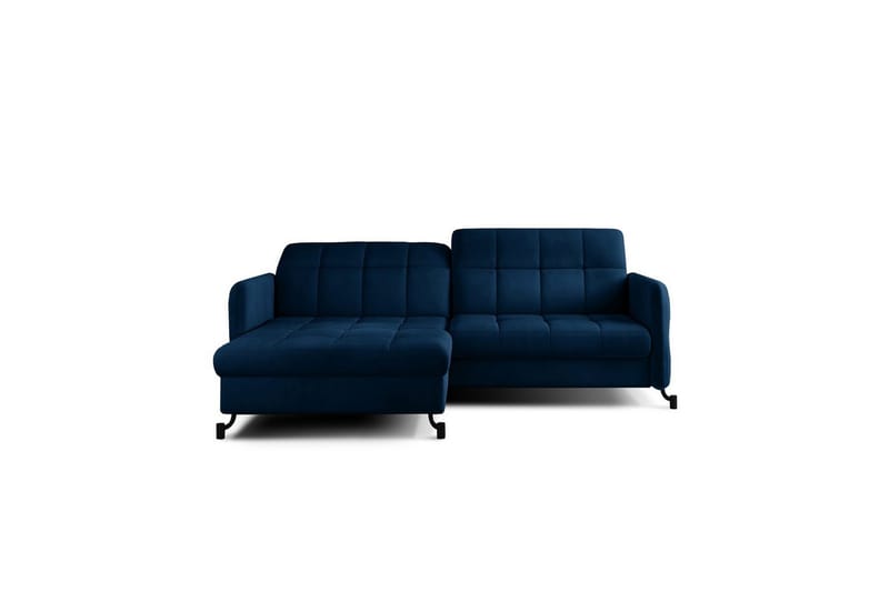 Hjørnesofa Eltap Lorelle 225x160x105 cm - Monolith 77, Blå, Venstre - Møbler - Sofaer - Sovesofaer