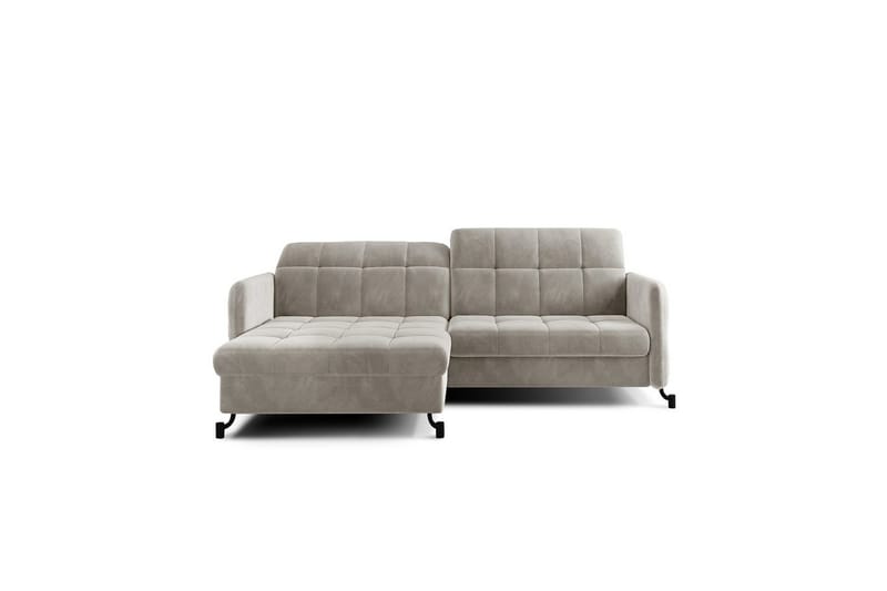 Hjørnesofa Eltap Lorelle 225x160x105 cm - Paros 02, Beige, Venstre - Møbler - Sofaer - Sovesofaer