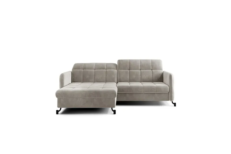 Hjørnesofa Eltap Lorelle 225x160x105 cm - Paros 02, Beige, Venstre - Møbler - Sofaer - Sovesofaer