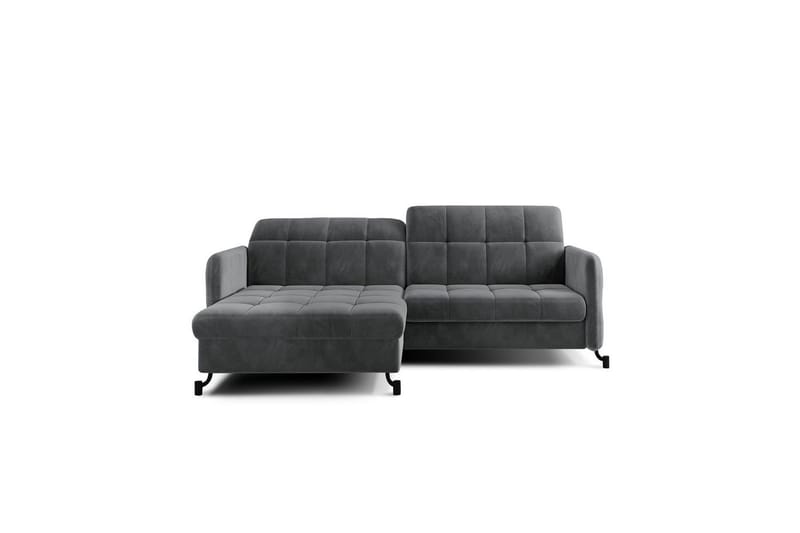 Hjørnesofa Eltap Lorelle 225x160x105 cm - Paros 06, Grå, Venstre - Møbler - Sofaer - Sovesofaer