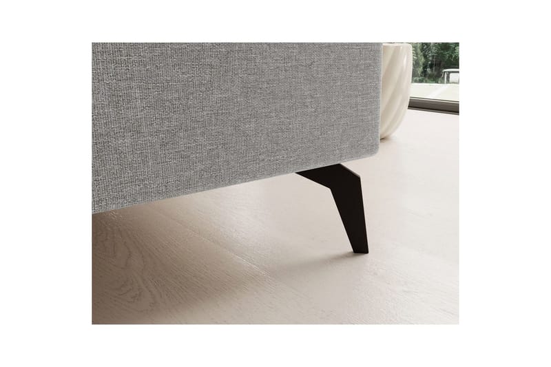 Hjørnesofa Eltap Solange 292x196x84 cm - Betræk 02, Beige, Venstre - Møbler - Sofaer - Sovesofaer