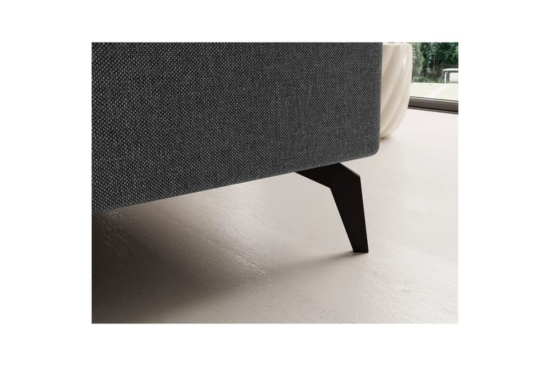 Hjørnesofa Eltap Solange 292x196x84 cm - Inari 96, Mørkegrå, Venstre - Møbler - Sofaer - Sovesofaer
