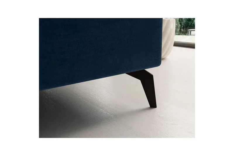 Hjørnesofa Eltap Solange 292x196x84 cm - Monolith 77, Mørkeblå, Venstre - Møbler - Sofaer - Sovesofaer