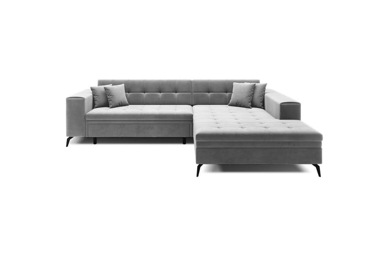 Hjørnesofa Eltap Solange 292x196x84 cm, Monolith 84, Grå, Højre