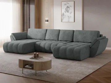 hjørnesofa Faro Lumo 75 - Grå - Møbler - Sofaer - Sovesofaer