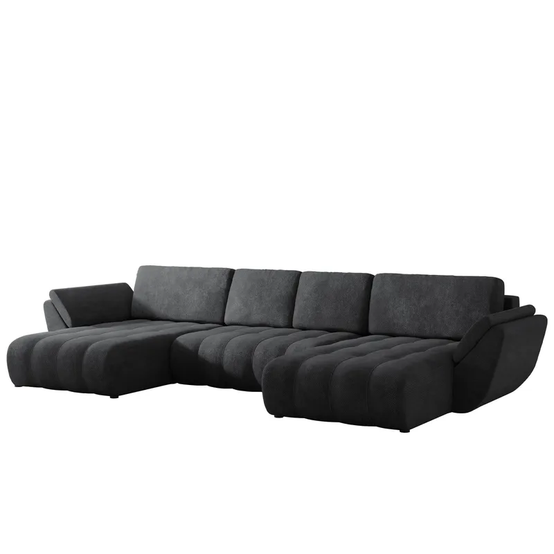 hjørnesofa Faro Margo 227.09, Sort