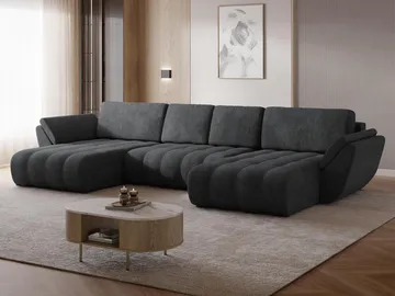 hjørnesofa Faro Margo 227.09 - Sort - Møbler - Sofaer - Sovesofaer