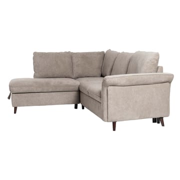 Hjørnesofa HOME4YOU Lindy Lysebrun Venstre hjørne - lysebrun - Møbler - Sofaer - Sovesofaer