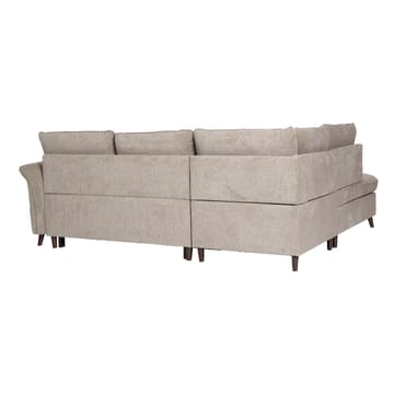 Hjørnesofa HOME4YOU Lindy Lysebrun Venstre hjørne - lysebrun - Møbler - Sofaer - Sovesofaer