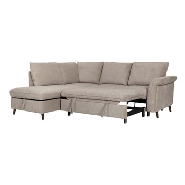 Hjørnesofa HOME4YOU Lindy Lysebrun Venstre hjørne - lysebrun - Møbler - Sofaer - Sovesofaer