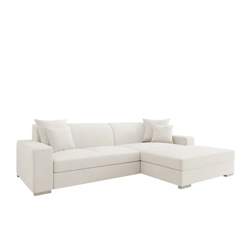 hjørnesofa Mexico Velo 621 Højrevendt, hvid