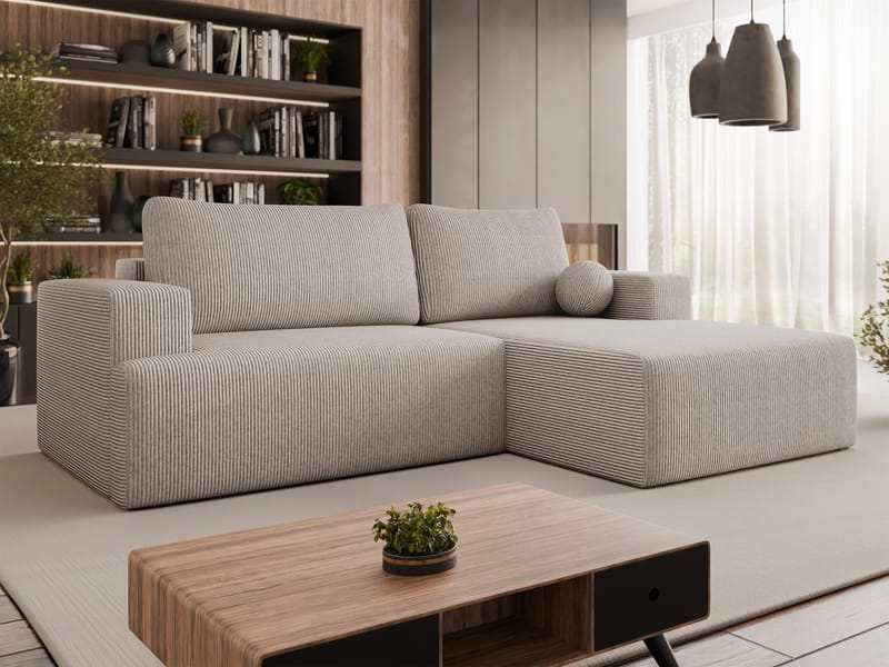 hjørnesofa Mivo Poso 03 Højrevendt - Møbler - Sofaer - Sovesofaer