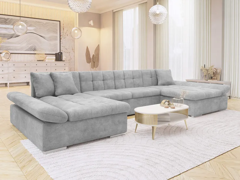 hjørnesofa NO_BRAND Hjørnesofa ALIA Lumo 65 - Møbler - Sofaer - Sovesofaer