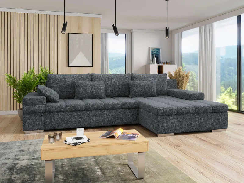 hjørnesofa NO_BRAND Hjørnesofa BANGKOK Bella 20 Højre - Møbler - Sofaer - Sovesofaer