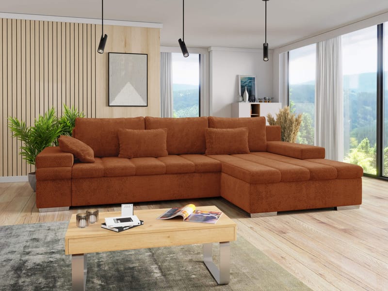 hjørnesofa NO_BRAND Hjørnesofa BANGKOK Flow 09 Højre - Møbler - Sofaer - Sovesofaer