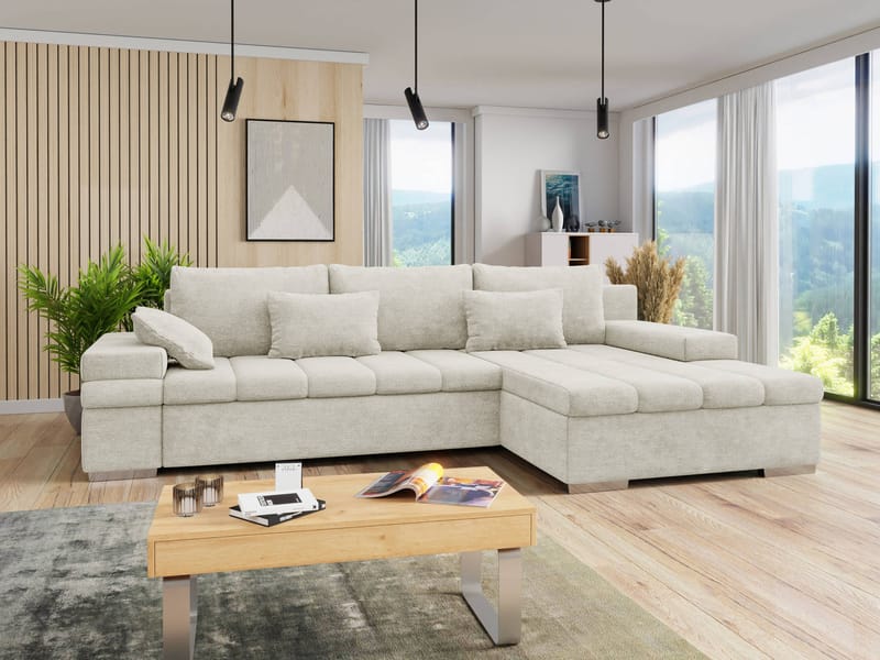hjørnesofa NO_BRAND Hjørnesofa BANGKOK Lumo 55 Højre - Møbler - Sofaer - Sovesofaer