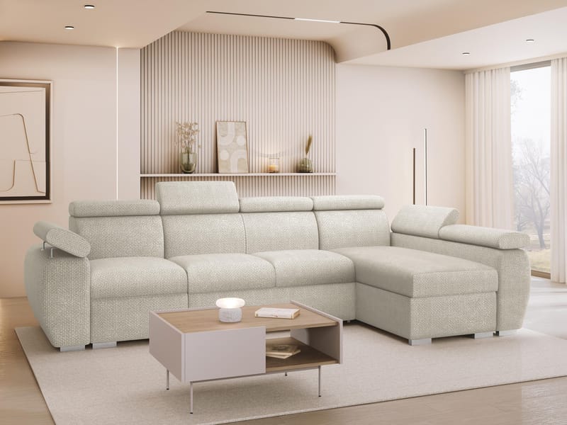 hjørnesofa NO_BRAND Hjørnesofa BOSTON Flow 03 Højre - Møbler - Sofaer - Sovesofaer