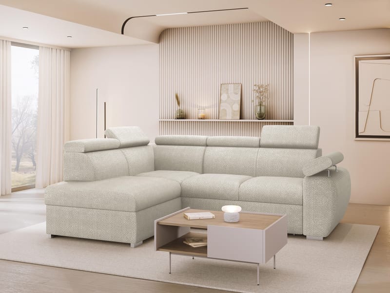 hjørnesofa NO_BRAND Hjørnesofa BOSTON Flow 03 Venstre - Møbler - Sofaer - Sovesofaer