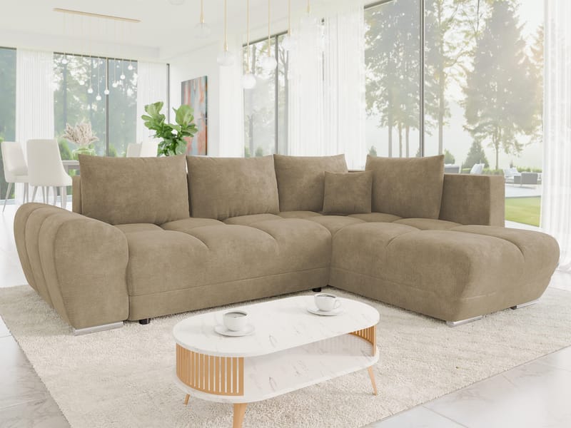 hjørnesofa NO_BRAND Hjørnesofa FORREST Lumo 30 Højre - Møbler - Sofaer - Sovesofaer