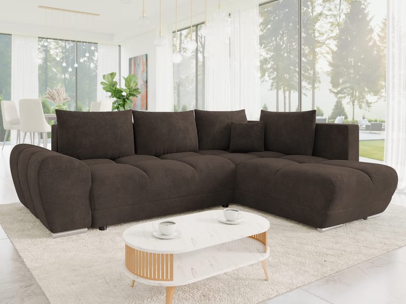hjørnesofa NO_BRAND Hjørnesofa FORREST Lumo 40 Højre - Møbler - Sofaer - Sovesofaer