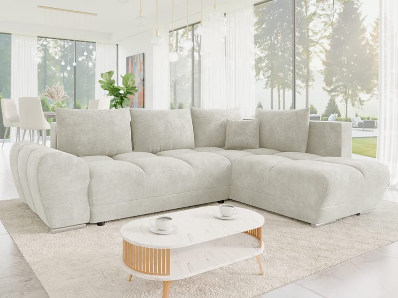 hjørnesofa NO_BRAND Hjørnesofa FORREST Lumo 55 Højre - Møbler - Sofaer - Sovesofaer