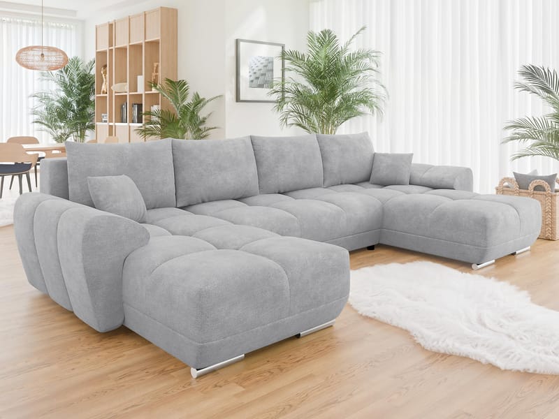 hjørnesofa NO_BRAND Hjørnesofa LOGO U Lumo 65 - Møbler - Sofaer - Sovesofaer