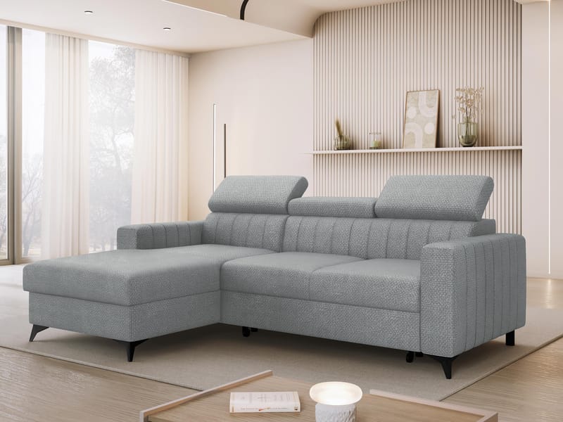 hjørnesofa NO_BRAND Hjørnesofa MILANO DM Flow 17 Venstre - Møbler - Sofaer - Sovesofaer
