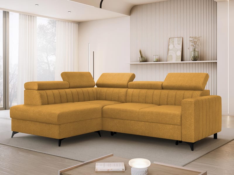 hjørnesofa NO_BRAND Hjørnesofa MILANO Flow 10 Venstre - Møbler - Sofaer - Sovesofaer