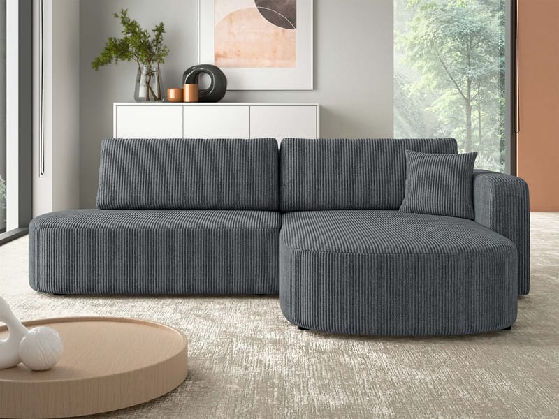 hjørnesofa NO_BRAND Hjørnesofa ZERTE Poso 22 Højre - Møbler - Sofaer - Sovesofaer
