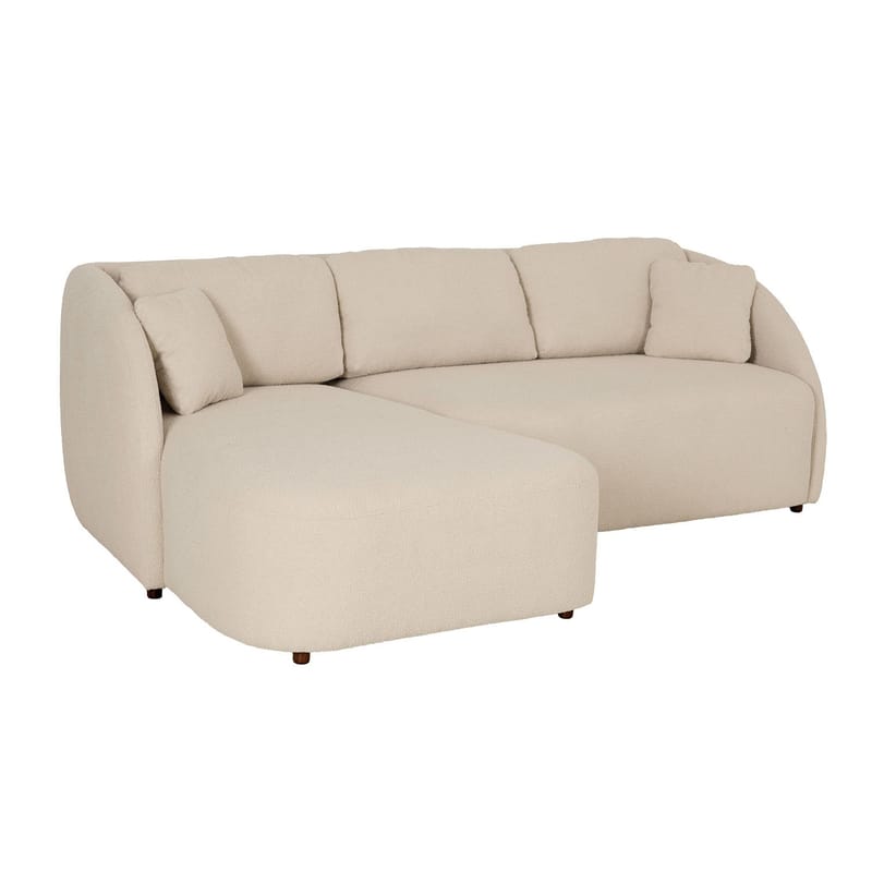 Hjørnesofa Norrby Venstre - creme - Møbler - Sofaer - Sovesofaer