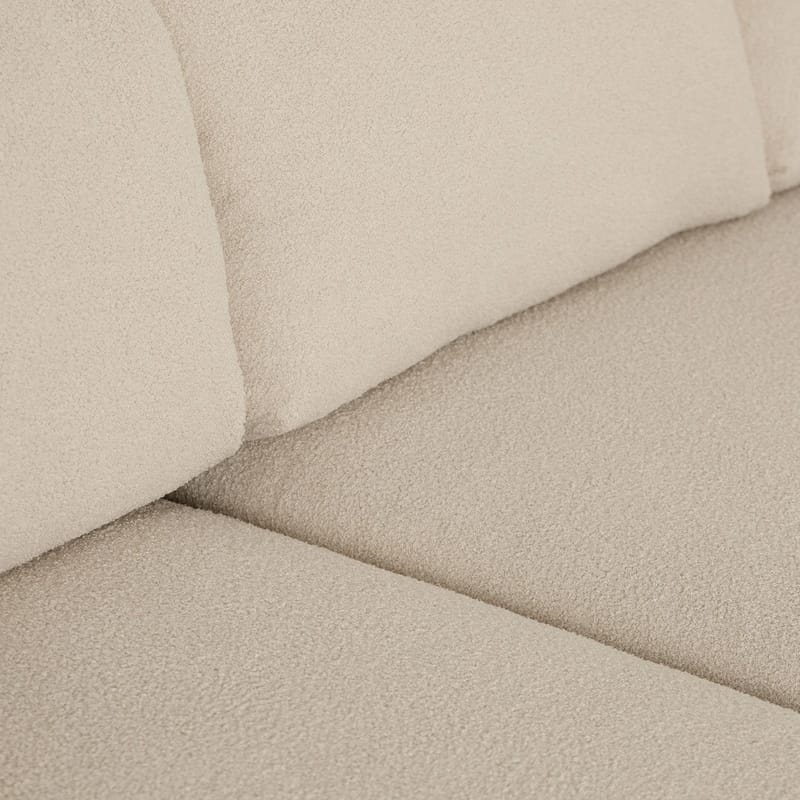 Hjørnesofa Norrby Venstre - creme - Møbler - Sofaer - Sovesofaer