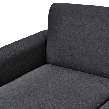 Hjørnesofa Ollsta højrevendt - Sort - Møbler - Sofaer - Sovesofaer