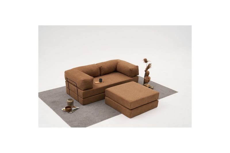 Hjørnesofa Selorbury Divan Brun - Brun - Møbler - Sofaer - Sovesofaer