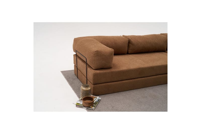 Hjørnesofa Selorbury Divan Brun - Brun - Møbler - Sofaer - Sovesofaer