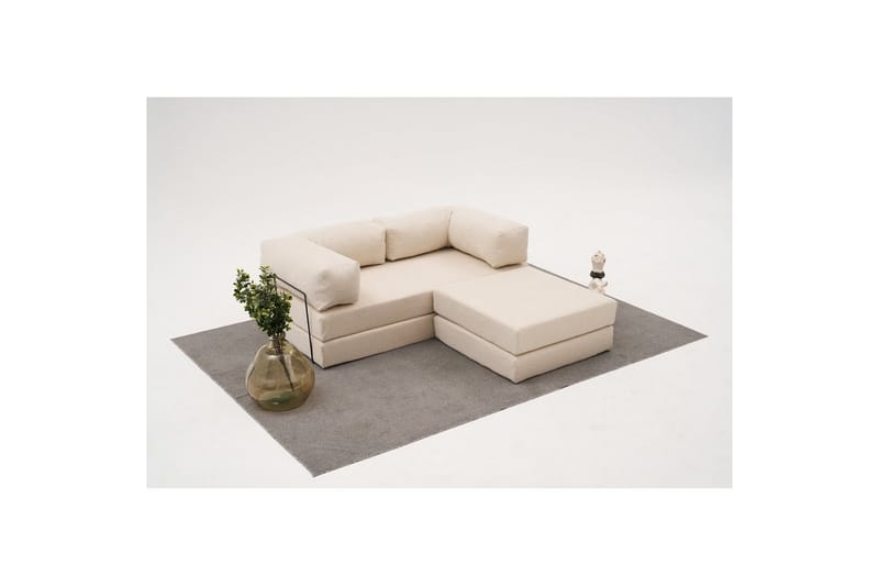 Hjørnesofa Selorbury Divan Creme - Creme - Møbler - Sofaer - Sovesofaer